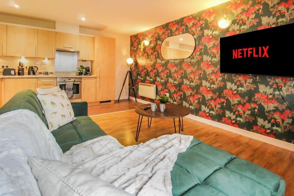 Luxurious 1 Bed Apartment With Free Parking ノッティンガム エクステリア 写真